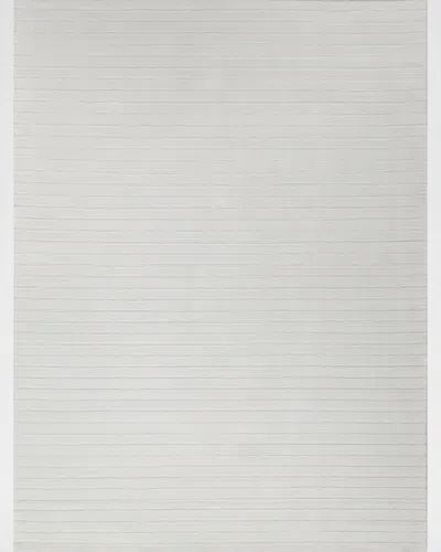 Exquisite Rugs Amani Hand-loomed White Rug, 4' X 6'