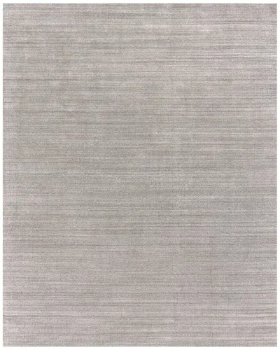 Exquisite Rugs Ambrose Hand Tufted Wool/bamboo Silk Area Rug In Gray