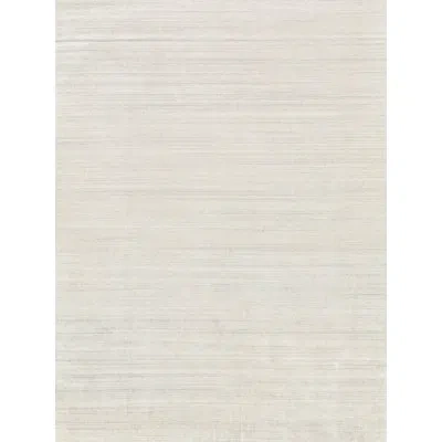 Exquisite Rugs Ambrose Handmade Wool/bamboo Silk Area Rug In Ivory,gray