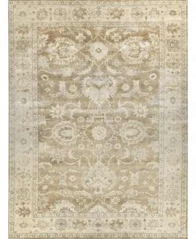 EXQUISITE RUGS ANTIQUE WEAVE OUSHAK 2001 4'X6' AREA RUG