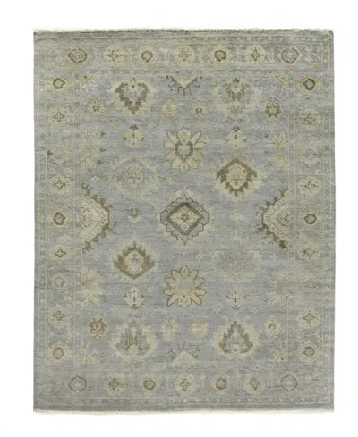 Exquisite Rugs Antique Weave Oushak Er3421 6' X 9' Area Rug In Mist