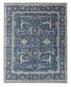 Exquisite Rugs Antique Weave Oushak Er3422 6' X 9' Area Rug In Blue