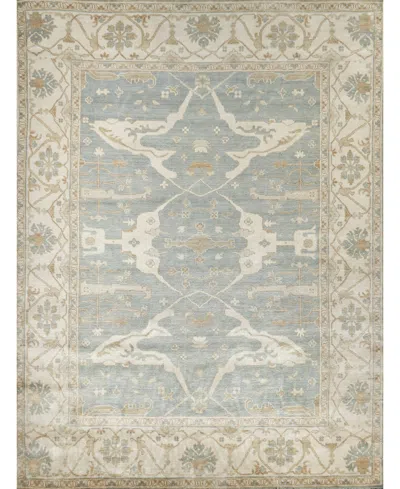 Exquisite Rugs Antique Weave Oushak Er9214 8' X 10' Area Rug In Gray