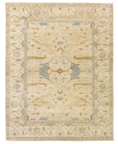Exquisite Rugs Antique Weave Oushak Er9492 8' X 10' Area Rug In Ivory