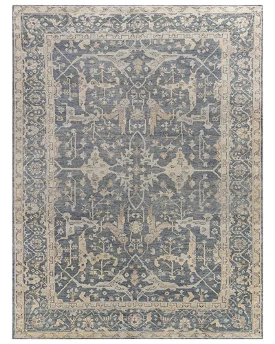 Exquisite Rugs Antique Weave Oushak Hand-knotted New Zealand Wool Area Rug