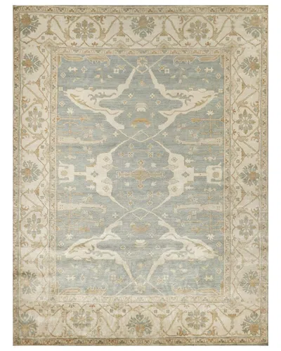 Exquisite Rugs Antique Weave Oushak Hand-knotted New Zealand Wool Rug