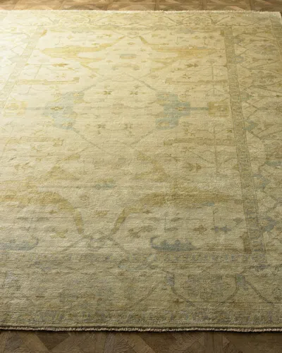 Exquisite Rugs Antique Weave Oushak Rug, 8' X 10'