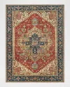 Exquisite Rugs Antique Weave Serapi Rug, 10' X 14' In Multi