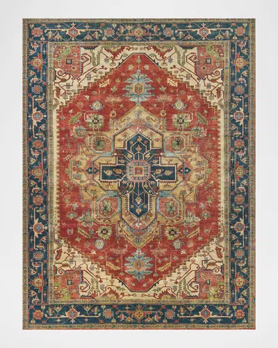 Exquisite Rugs Antique Weave Serapi Rug, 10' X 14' In Multi
