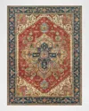 Exquisite Rugs Antique Weave Serapi Er7053 12' X 15' Area Rug In Multi