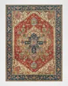 Exquisite Rugs Antique Weave Serapi Rug, 8' X 10' In Multi
