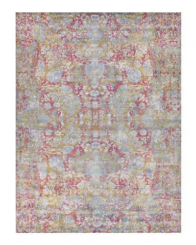 Exquisite Rugs Antolini Area Rug, 8' X 10' In Gray/gold