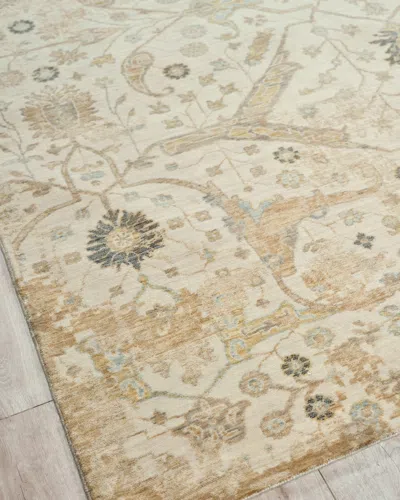Exquisite Rugs Artisan Power-loomed Ivory Rug In Brown