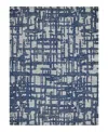 Exquisite Rugs Aspen 6824 Area Rug 6'x9' In Blue