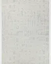 Exquisite Rugs Aspen Hand-tufted Rug In Blue/ivory