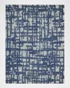 Exquisite Rugs Aspen Hand-tufted Rug In Navy/natural Gray