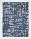 Exquisite Rugs Aspen Hand-tufted Rug In Navy/natural Gray