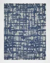 Exquisite Rugs Aspen Hand-tufted Rug In Navy/natural Gray