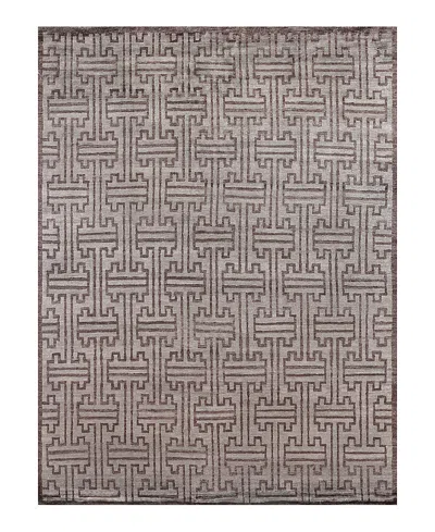 Exquisite Rugs Bamboo Silk 3289 Area Rug 6'x9' In Brown