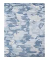 Exquisite Rugs Bamboo Silk 3996 Area Rug 8'x10' In Blue