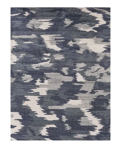 Exquisite Rugs Bamboo Silk 3998 Area Rug 6'x9' In Blue