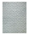 Exquisite Rugs Bargello 6815 Area Rug 6'x9' In Blue