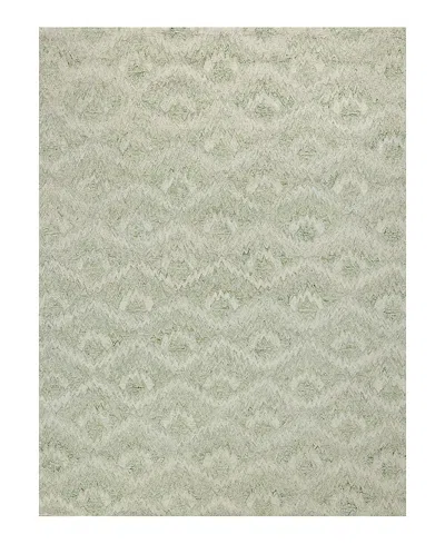 Exquisite Rugs Bargello 6817 Area Rug 6'x9' In Green