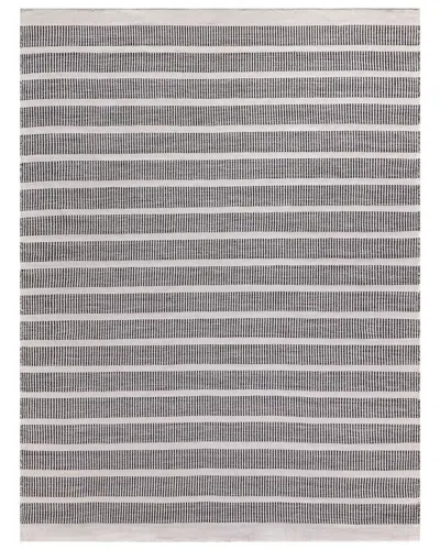 Exquisite Rugs Boca Flatweave Rug In Black