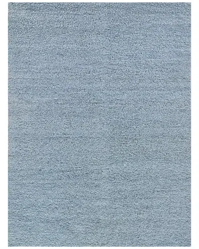 Exquisite Rugs Borelli Hand-loomed New Zealand Wool Area Rug In Blue