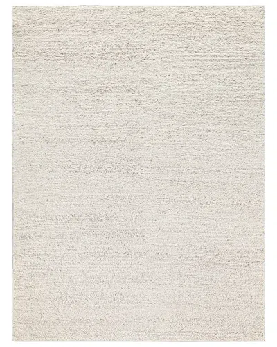 Exquisite Rugs Borelli Hand-loomed New Zealand Wool Rug In Ivory