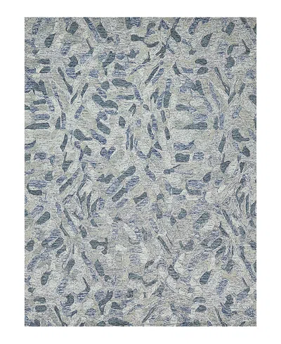 Exquisite Rugs Botanica 6808 Area Rug 4'x6' In Blue