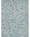 Exquisite Rugs Botanica 6809 Rug Collection In Turquoise
