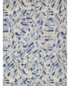 Exquisite Rugs Botanica 6810 Rug Collection In Navy,ivory