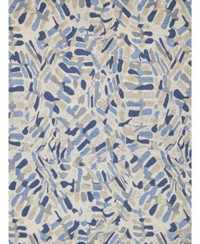 Exquisite Rugs Botanica 6810 Rug Collection In Navy,ivory
