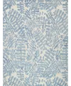 Exquisite Rugs Botanica 6811 6'x9' Area Rug In Mist,ivory
