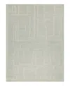 Exquisite Rugs Breckenridge 7206 Area Rug, 8' X 10' In Silver/ivory