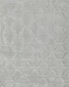 Exquisite Rugs Brunello Hand-loomed Light Silver Rug, 4' X 6' In Light Silver
