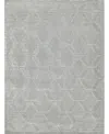 Exquisite Rugs Brunello Modern 6736 6'x9' Area Rug In Silver