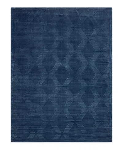 Exquisite Rugs Brunello Modern 6737 Area Rug 6'x9' In Blue