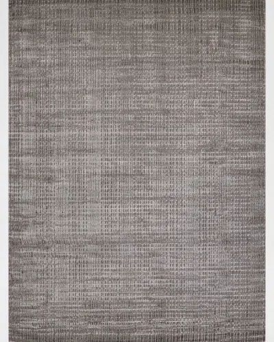 Exquisite Rugs Cabrini Hand-loomed Brown Rug In Gray