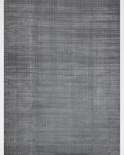 Exquisite Rugs Cabrini Hand-loomed Gray Rug, 10' X 14'