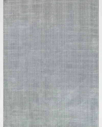 Exquisite Rugs Cabrini Hand-loomed Silver Rug, 12' X 15' In Light Silver