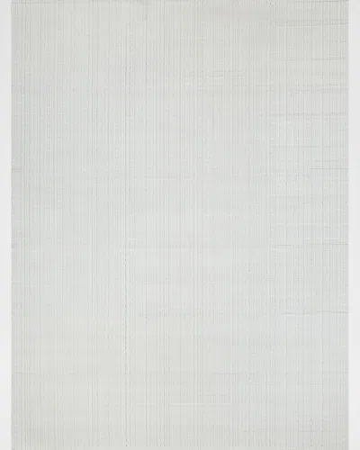 Exquisite Rugs Cabrini Hand-loomed White Rug, 10' X 14'