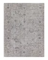 Exquisite Rugs Cambridge Er4965 Area Rug, 6' X 9' In Silver/blue