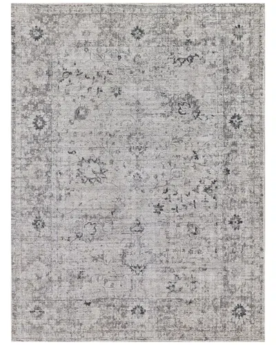 Exquisite Rugs Cambridge Hand Loomed Wool/bamboo Silk Area Rug In Gray