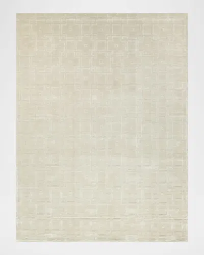Exquisite Rugs Camora Hand-loomed Beige Rug, 6' X 9'