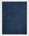 Exquisite Rugs Camora Hand-loomed Navy Rug, 9' X 12' In Navy