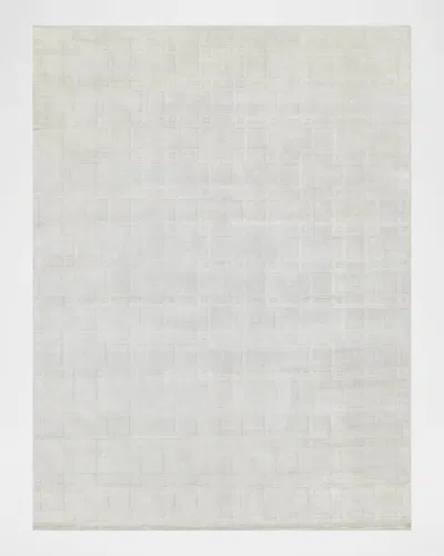Exquisite Rugs Camora Hand-loomed White Rug, 8' X 10'