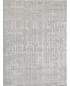 Exquisite Rugs Camora Modern 6753 Area Rug, 8' X 10' In Silver