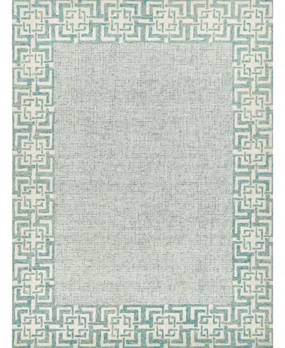 Exquisite Rugs Caprice 2701 6'x9' Area Rug In Aqua